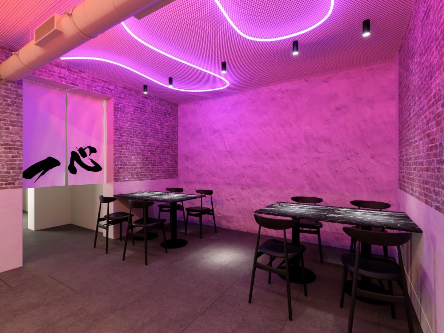 Projecte restaurant Ramen a Barcelona. DNV Reformes Grup.