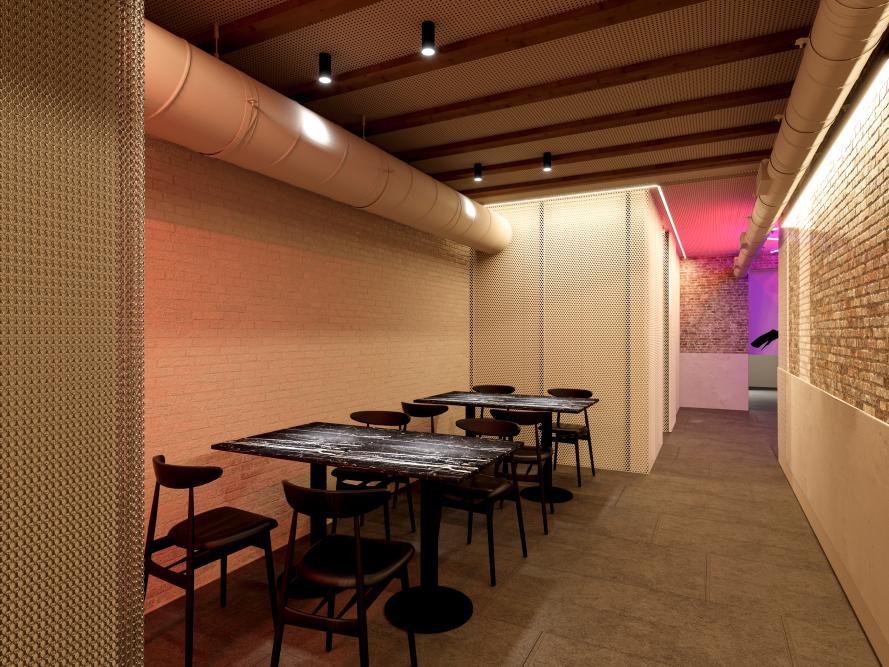 Projecte restaurant Ramen a Barcelona. DNV Reformes Grup.