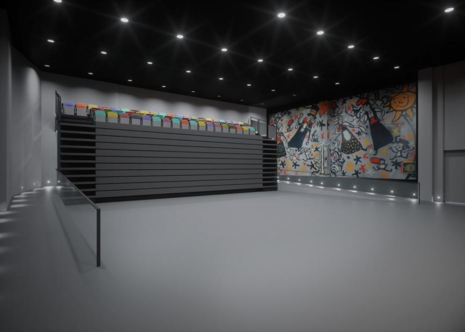 Imágenes proyecto reforma Casal Sant Genís. LaVolta interiorisme.