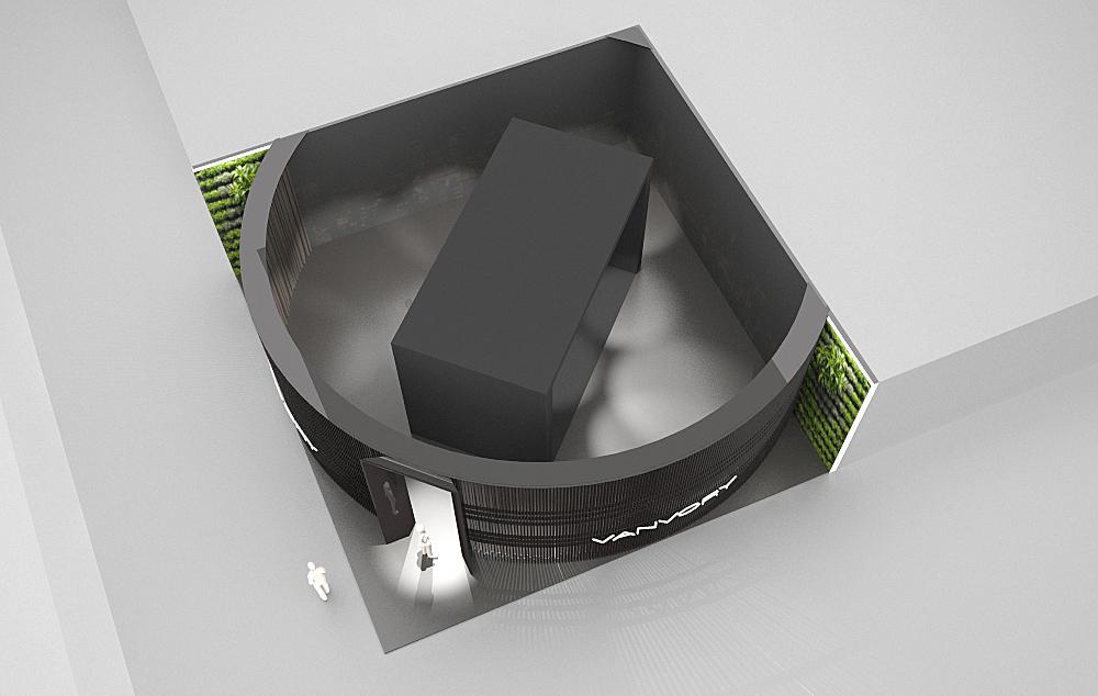 Stand Feria Sanghai. Vanvory