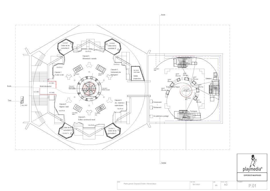 Exposición Naufragios. Playmedia para el MAC