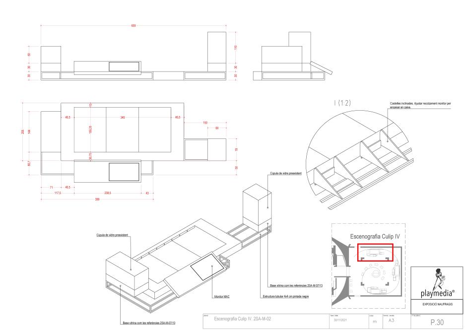 Exposición Naufragios. Playmedia para el MAC